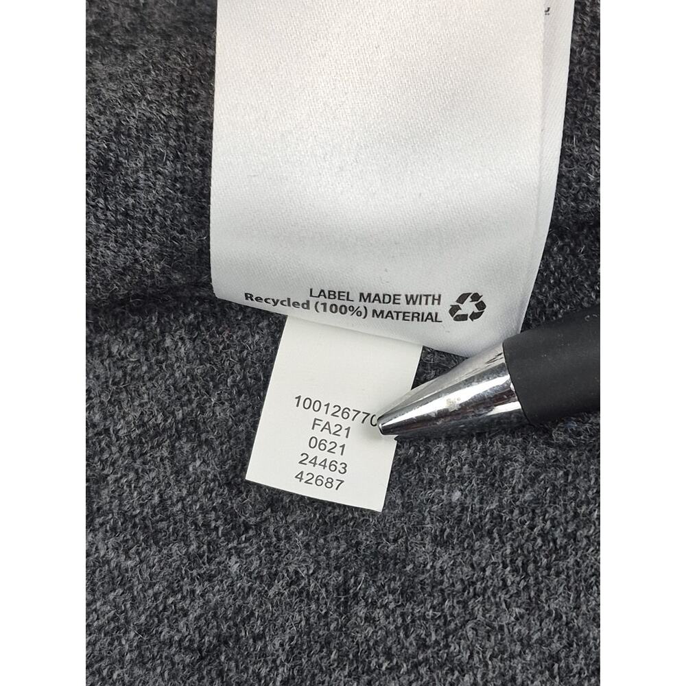 Charter Club Cashmere Blend Minimalist Long Open Front Cardigan Sweater Gray 0X - Picture 4 of 8
